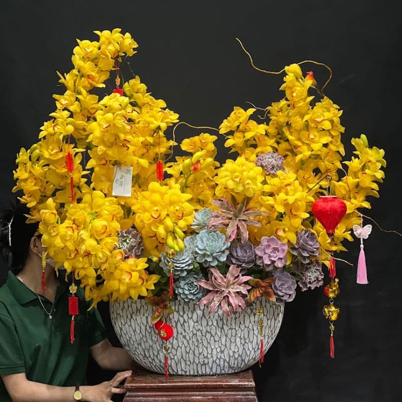 Hoa văn phòng — Phong cách tối giản